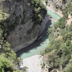 Raftingtouren werden angeboten