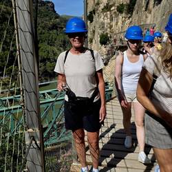 Me at the end of the gorge section. The gorge walk is 5K, plus 3K total of access trails.