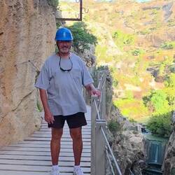 Hiking the El Chorro Gorge - Video 1 (I'm not so good at videos).