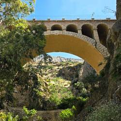 One more shot of the cool railroad bridge near the end of the hike.