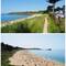Wanderung auf dem GR34 - viel los am Strand 🏖️