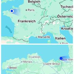 Angekommen in der Bretagne
