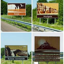 Normandie-Highlights nur am Straßenrand