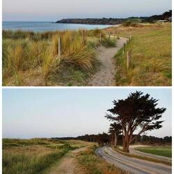 Und abends nochmal zum Strand
