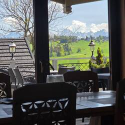 View from our table