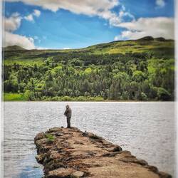Angler am See