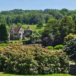 ...durch die weite kentische Landschaft bis zum Scotney Castle