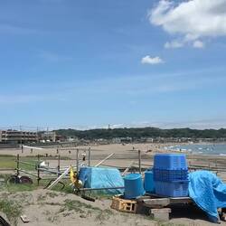Am Strand von Hase. 