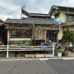 Dilapidated and nearly abandoned