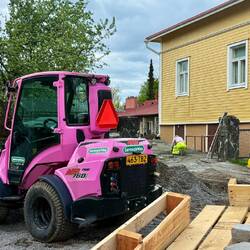 Ob wir unser Womo auch pink folieren sollen?!