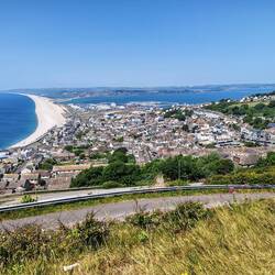 Strand zwischen Portland und Weymouth