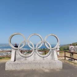 Hier gab es olympische Segelwettbewerbe