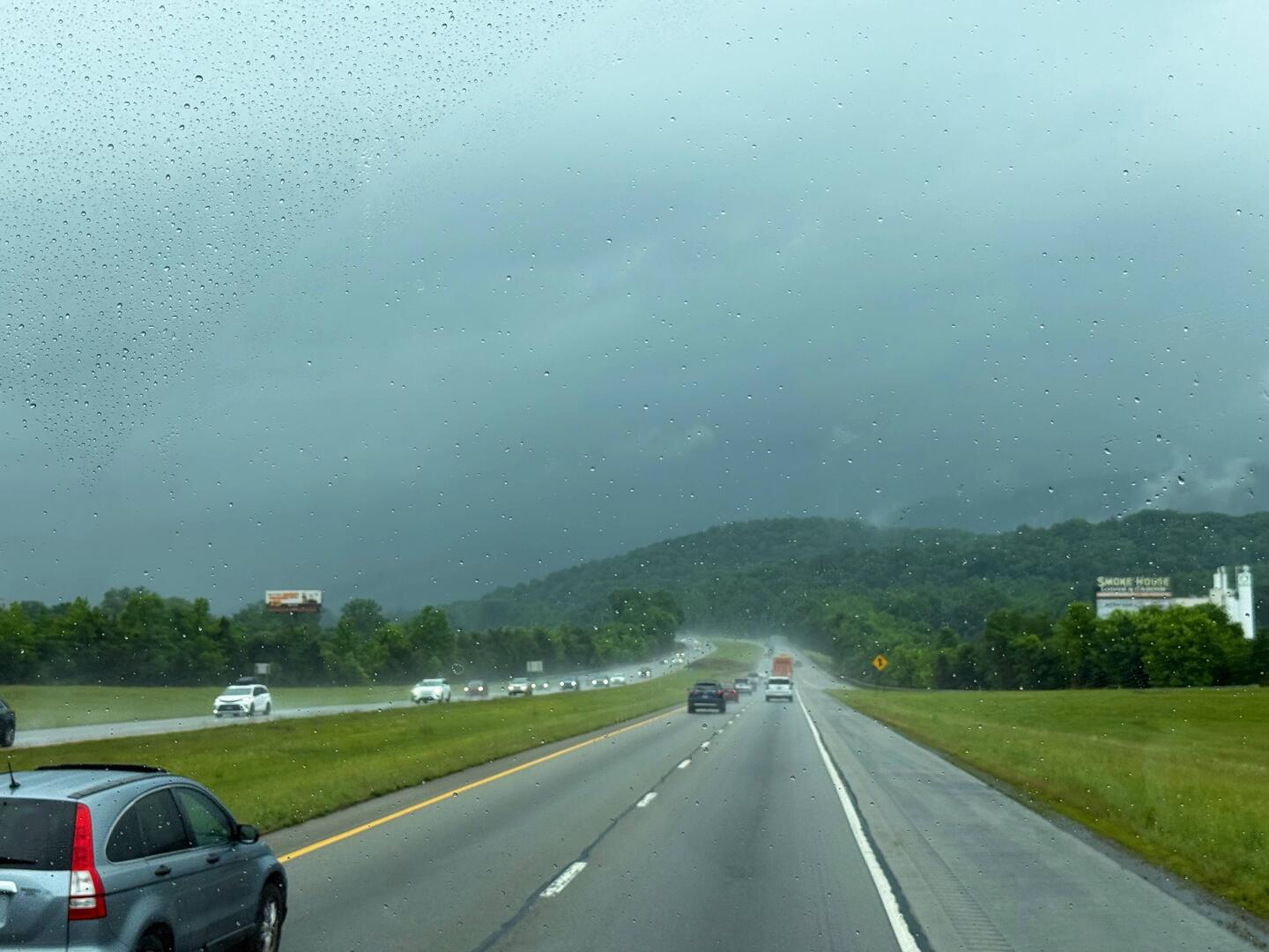 Entering The Monteagle grade!