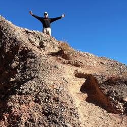 King of the hill!