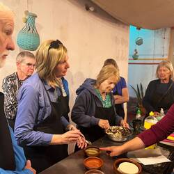 Learning how to make empanadas