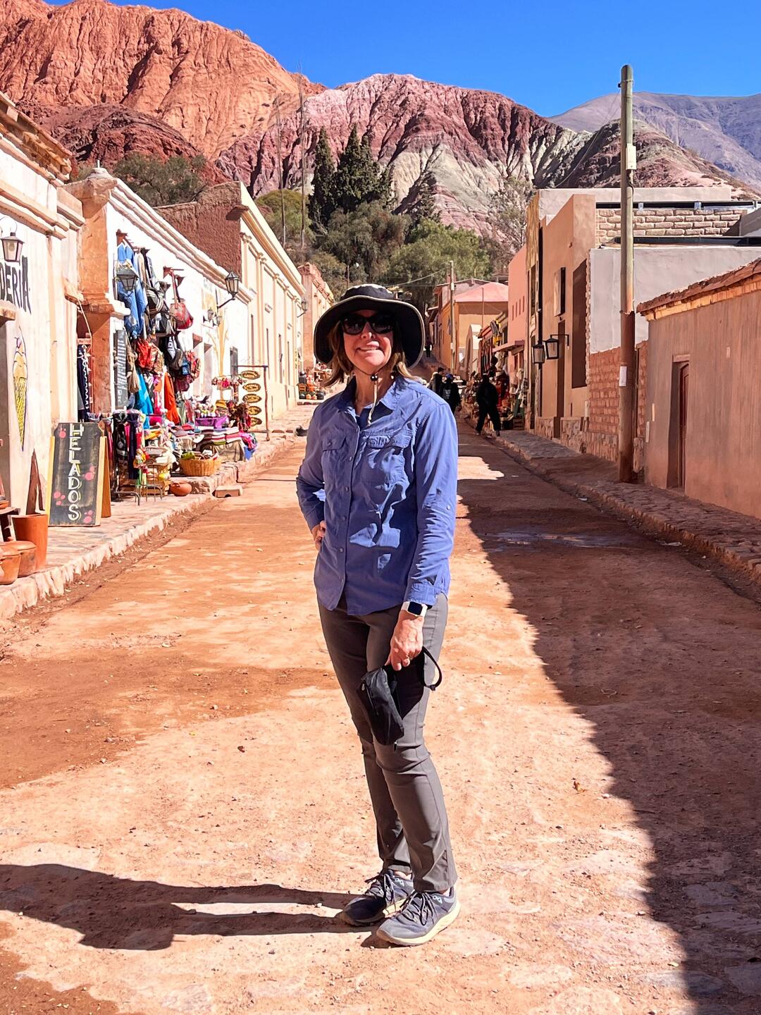 The street in Purmamarca