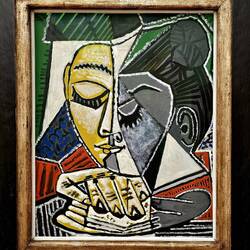 Kopf einer lesenden Frau von Pablo Picasso