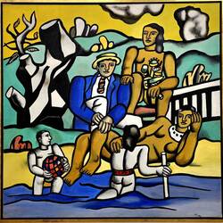 Die Landpartie von Fernand Léger
