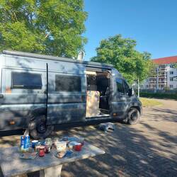 Frühstück im Freien