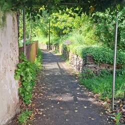 pittoreske Wege im Ort