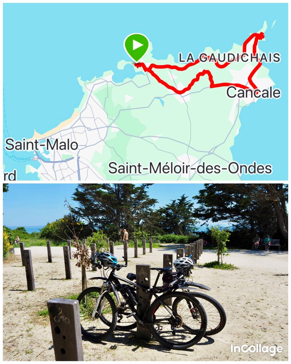 Heute Radtour - 22km
