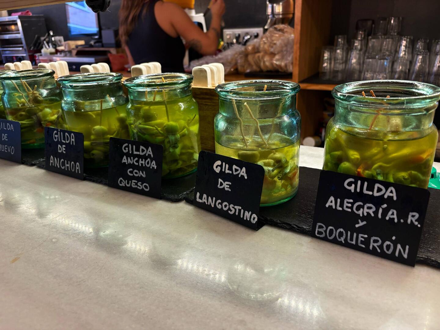 Missy LOVES these olives. This place has quite an assortment.