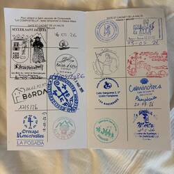 Passport stamps. Which I keep forgetting to ask for.