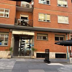 Hotel Isasa. We like both coffee shops across the street.