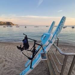 Ein 'Water - Bike'