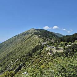 Am Llogara - Pass in 1.030 m Höhe