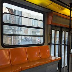 Straßenbahn von innen