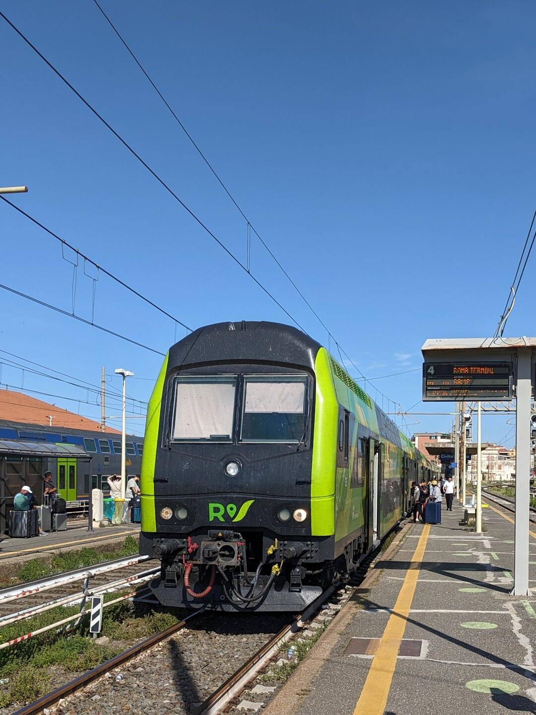 Regionalzug nach Rom