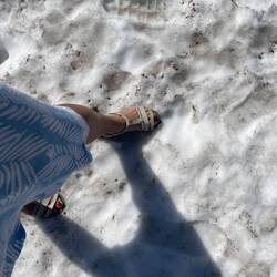 Schneeschuhe 😂