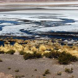 Salt flat scenes