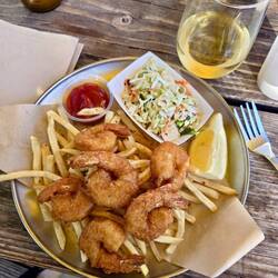 Shrimp 🍤 & chips 🍟