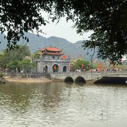 Entrance gate to Vietnam's Hoa Lu Ancient Capital (back in the 10th century).
