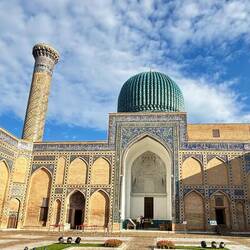 Gur-Emir Mausoleum, final resting place of the Turco-Mongol conqueror Timur
