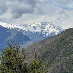 View of the Fann mountains