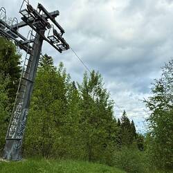 Ehemaliger Skilift