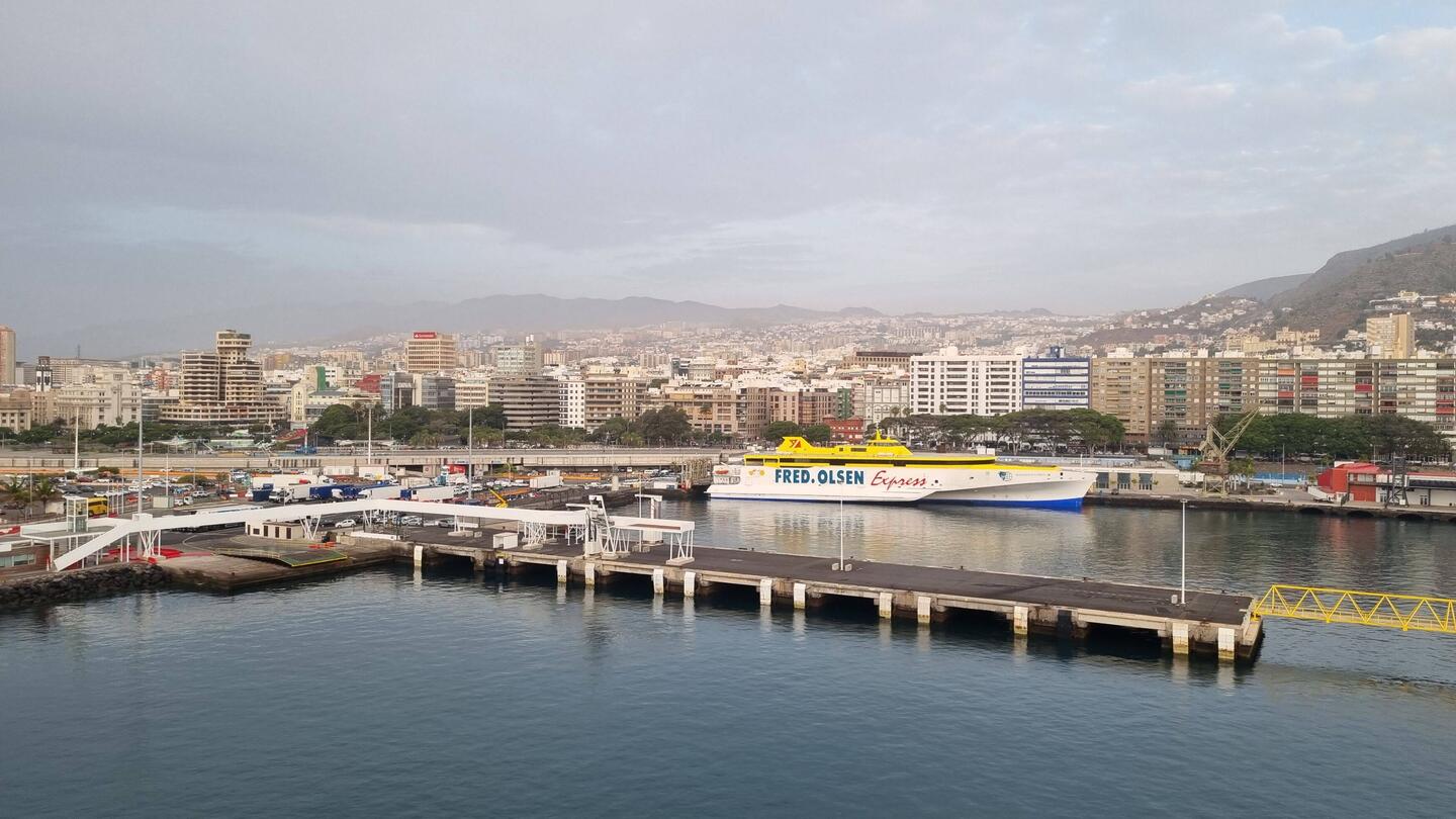 Santa Cruz de Tenerife. Main city on the island and co capital with Las Palmas.