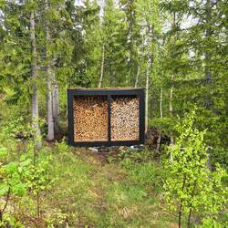 grillstelle am busen der natur