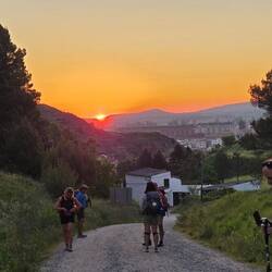 Sunrise out of Najera