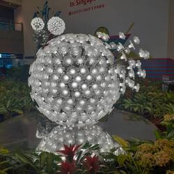 Auf dem Flughafen in Singapur