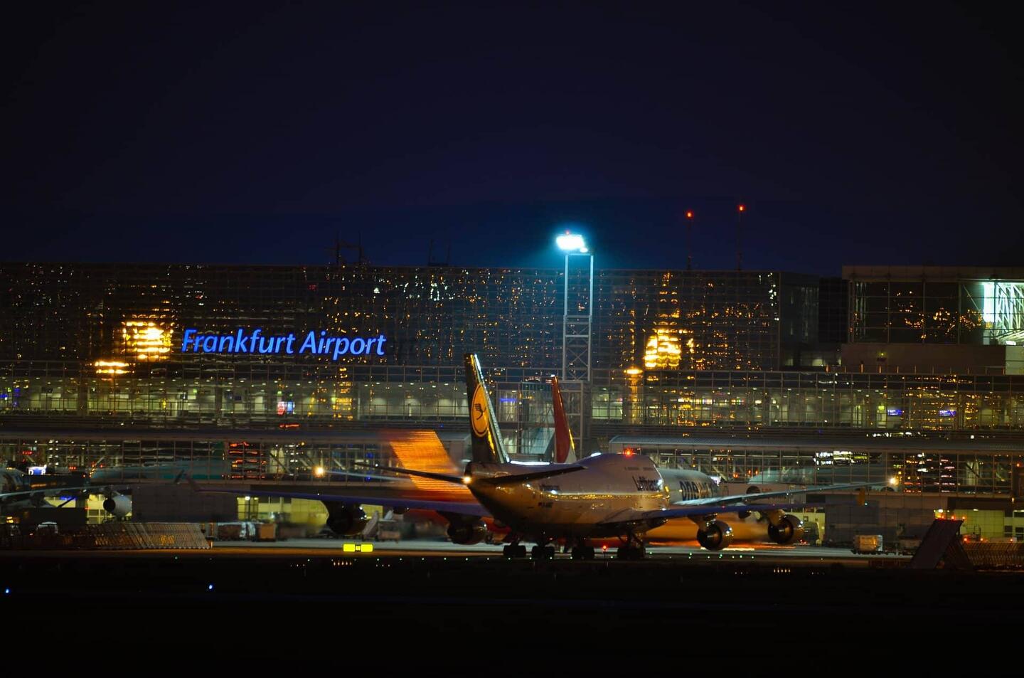Ankunft in Frankfurt