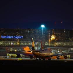Ankunft in Frankfurt
