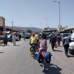 Das Zentrum des Orts Smimou