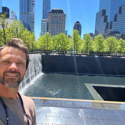 The 9/11 memorial. A memorial that lives up to expectations.