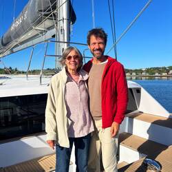 My mother comes aboard Hafiz for the first time!