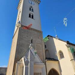 Mit 94 m der höchste Pfarrturm in Kärnten