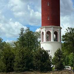 Aussichtsturm in Kemeri am Kurpark